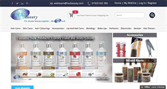 Desktop Screenshot of hazbeauty.com